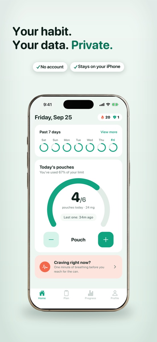 Your data stays on your iPhone